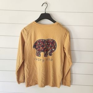 ivory ella long sleeve t-shirt